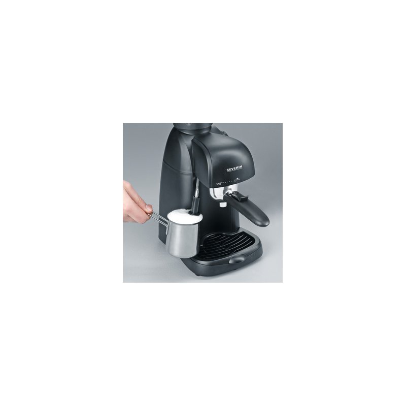 SEVERIN espresso machine KA 5978, black, 800 watt, 4 cups